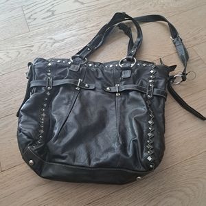 Black leather  Danier purse
